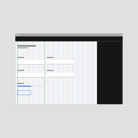 Do keep a width within six columns.